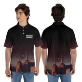 Pink Floyd Animals Pig Fly Mockup Polo Shirt (men) (1) - OtherBrick