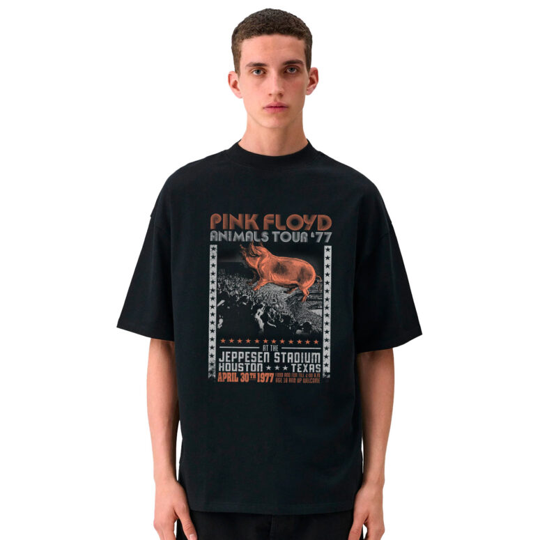 Pink Floyd Animals Tour 1977 At The Jeppesen Stadium Texas Shirt