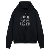 Pink Floyd Dsotm 1973 Concert Tour Vintage Front Hoodie Black - OtherBrick