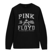 Pink Floyd Dsotm 1973 Concert Tour Vintage Front Longsleeve Black - OtherBrick