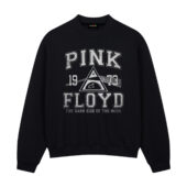 Pink Floyd Dsotm 1973 Concert Tour Vintage Front Sweatshirt Black - OtherBrick