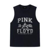 Pink Floyd Dsotm 1973 Concert Tour Vintage Front Tank Black - OtherBrick