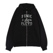 Pink Floyd Dsotm 1973 Concert Tour Vintage Front Ziphoodie Black - OtherBrick