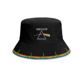 Pink Floyd Dark Side Of The Moon Heartbeat Bucket Hat Front - OtherBrick