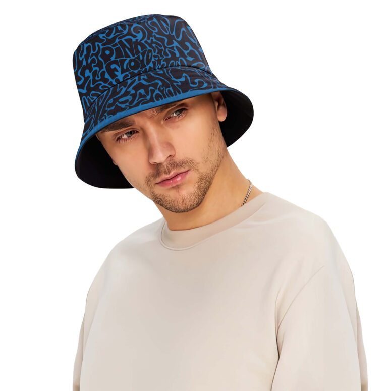 Pink Floyd Logo Cosmic psychedelic Art Bucket Hat