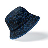 Pink Floyd Logo Cosmic Psychedelic Art Bucket Hat Back - OtherBrick