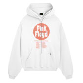 Pink Floyd North American Tour Dates 1971 Live Concert Rock Band Front Hoodie White - OtherBrick