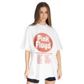 Pink Floyd North American Tour Dates 1971 Live Concert Rock Band Front Woman Shirt White - OtherBrick