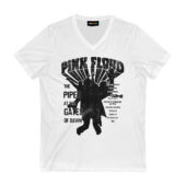 Pink Floyd Piper At The Gates Of Dawn Album Tracklist Prog Rock Front Vneck White - OtherBrick