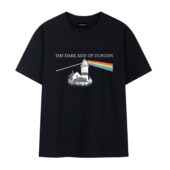 Pink Floyd The Dark Side Of Dunoon Front Tshirt Black - OtherBrick