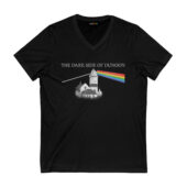 Pink Floyd The Dark Side Of Dunoon Front Vneck Black - OtherBrick