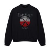 Pink Floyd The Wall Hammer Rock Band Front Sweatshirt Black - OtherBrick