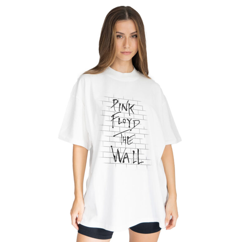Pink Floyd The Wall Logo Classic Rock Metal Band Shirt Pink Floyd The Wall Logo Classic Rock Metal Band Shirt