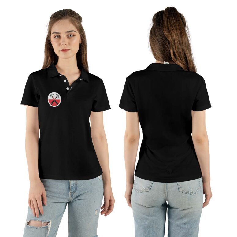 Pink Floyd The Wall Logo Polo Shirt