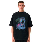 Pink Floyd The Wall Screaming Face Art Front Shirt Man Black - OtherBrick