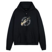 Pink Floyd Wish You Were Here 1975 Machine Front Hoodie Black - OtherBrick