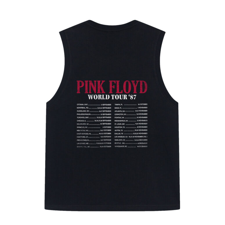 Pink Floyd World Tour 1987 Vintage Shirt Pink Floyd World Tour 1987 Vintage Shirt
