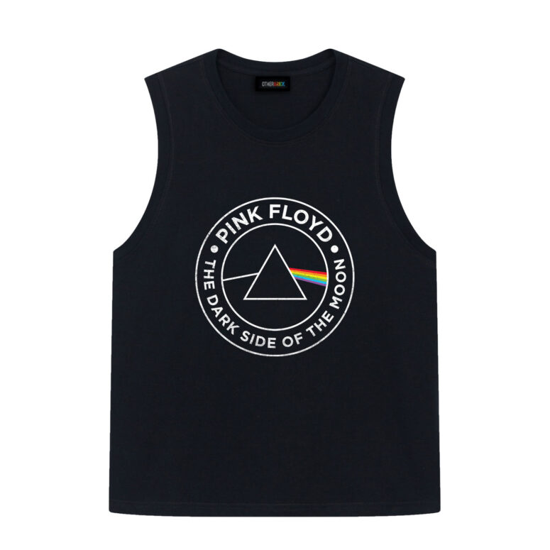 Rock Band Pink Floyd Dark Side Of The Moon Logo Shirt