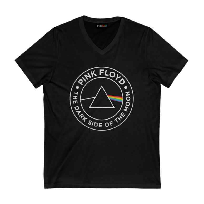Rock Band Pink Floyd Dark Side Of The Moon Logo Shirt