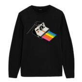 The Dark Side Of Nostalgia Front Longsleeve Black - OtherBrick