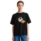 The Dark Side Of Nostalgia Front Shirt Woman Black - OtherBrick