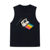 The Dark Side Of Nostalgia Front Tank Black - OtherBrick