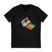 The Dark Side Of Nostalgia Front Vneck Black - OtherBrick
