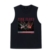 Vintage Pink Floyd World Tour 1987 America Front Tank Black - OtherBrick
