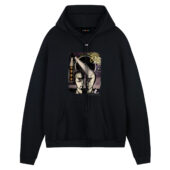 Vintage The Division Bell Pulse And Pink Floyd The Wall Front Hoodie Black - OtherBrick