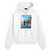 Wish You Were Here Album Cover Front Hoodie White - OtherBrick
