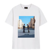 Wish You Were Here Album Cover Front Tshirt White - OtherBrick