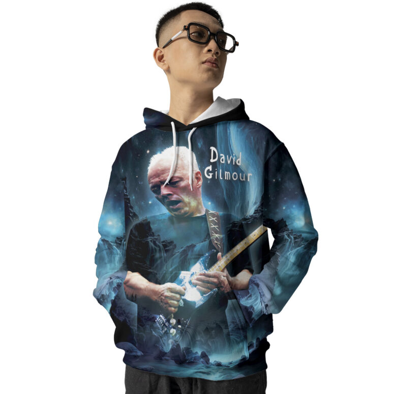 David Gilmour 2024 Galaxy Blue Shirt