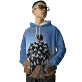 Hoodie Front Pink Floyd Delicate Sound Of Thunder Blue Hoodie - OtherBrick