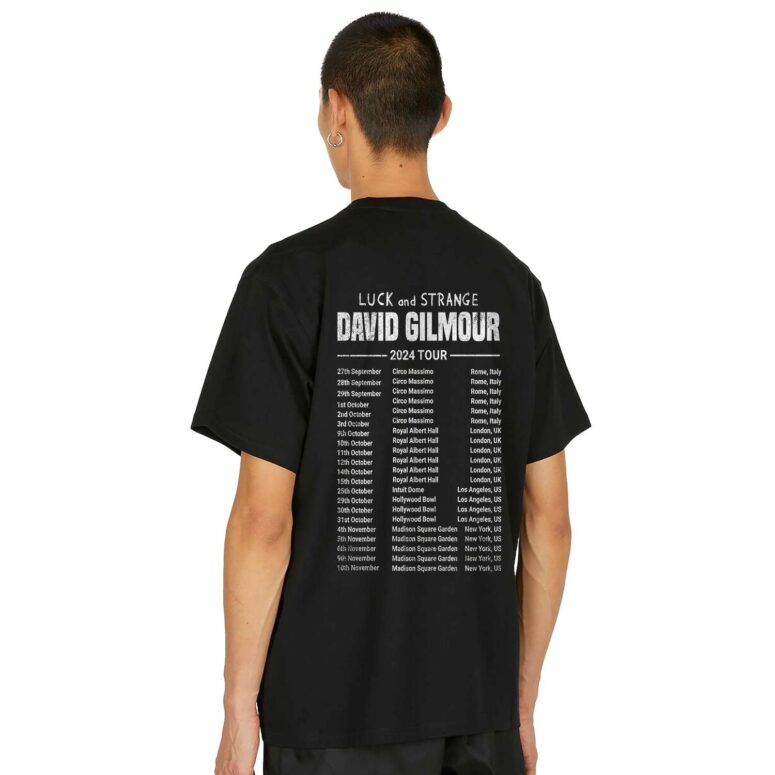 Luck And Strange David Gilmour Tour 2024 Shirt