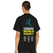 Mockup Tshirt Black Man Back Pink Floyd Momentary Lapse Of Reason 1987 World Tour Tshirt Hoodie Sweatshirt - OtherBrick