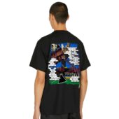 Mockup Tshirt Black Man Back The Division Bell Tour 1994 Rare Vintage Back - OtherBrick