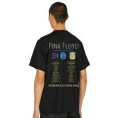 Mockup Tshirt Black Man Back Vintage Pink Floyd Division Bell European Tour 1994 Art - OtherBrick
