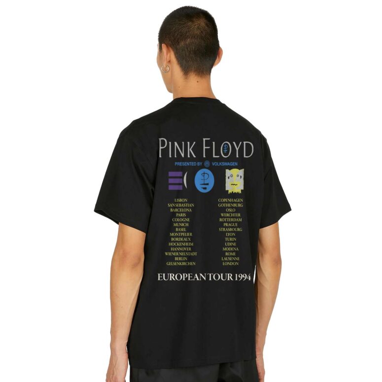 Vintage Pink Floyd Division Bell European Tour 1994 Art Shirt Vintage Pink Floyd Division Bell European Tour 1994 Art Shirt