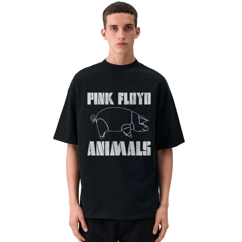 Animals Album Pink Floyd Shirt - Worn By David Gilmour in Flesh Tour 1977 Animals Album Pink Floyd Shirt - Worn By David Gilmour in Flesh Tour 1977