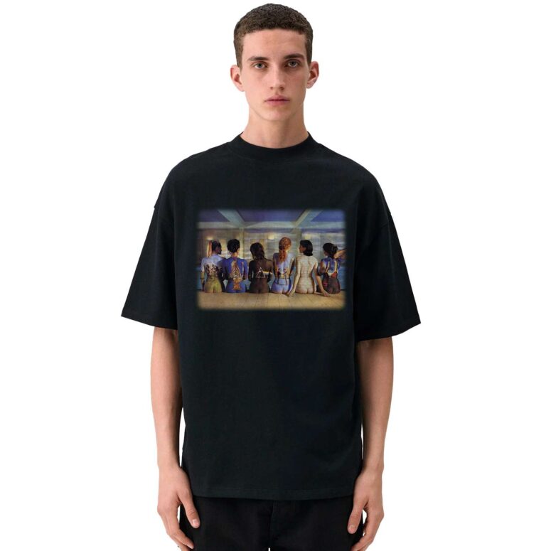 Back Art Catalogue Body Painting Pink Floyd Shirt