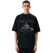Mockup Tshirt Black Man Front Dark Side Of The Moon 50th Anniversary - OtherBrick