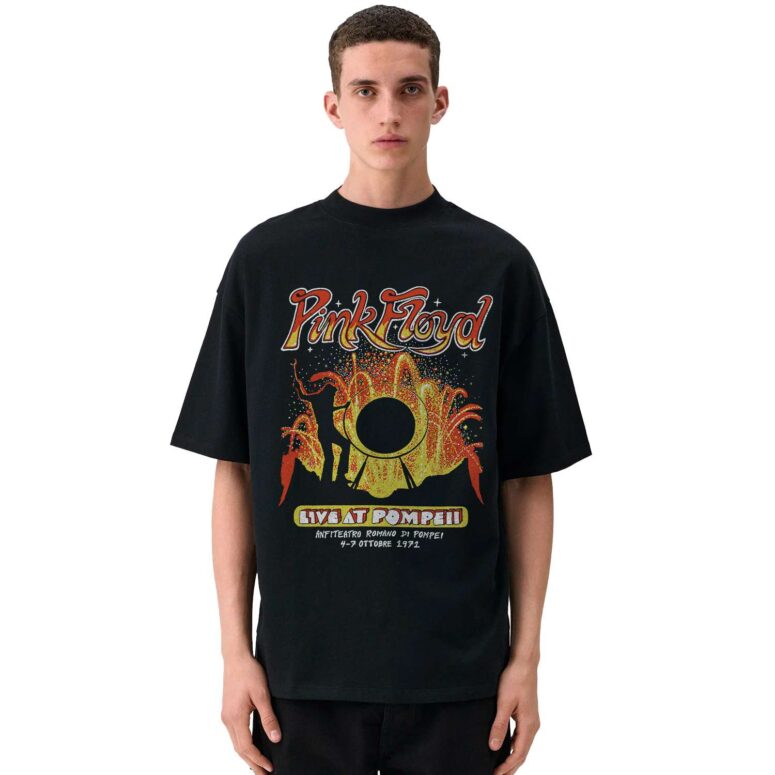 Live At PomPeii October 1971 Vintage Pink Floyd Shirt