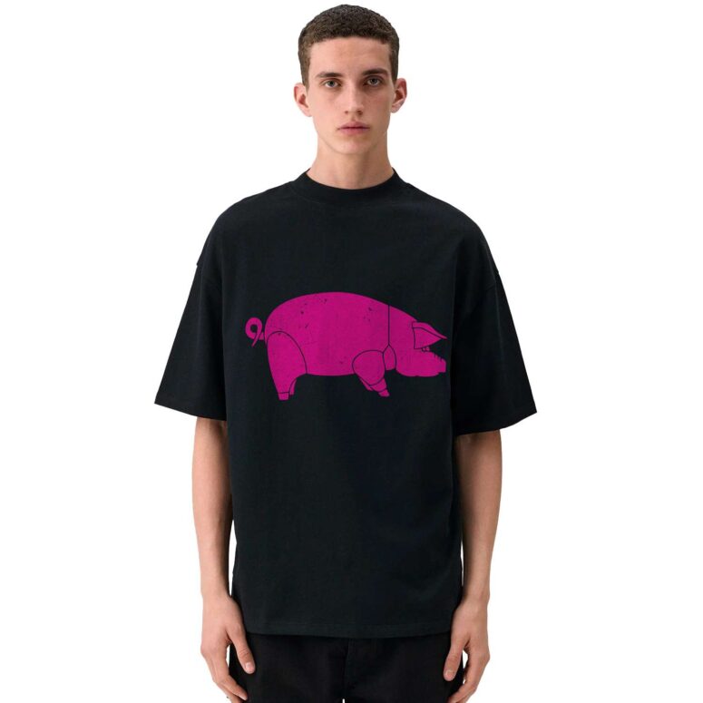 Pig As Worn By David Gilmour Animals Album 1977 Pink Floyd Shirt Pig As Worn By David Gilmour Animals Album 1977 Pink Floyd Shirt