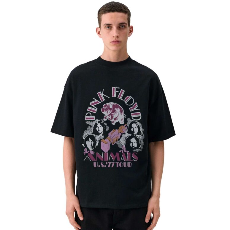 Pink Floyd Animals US 1977 Tour Pig Vintage Shirt Pink Floyd Animals US 1977 Tour Pig Vintage Shirt