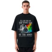 Mockup Tshirt Black Man Front Pink Floyd I’ll See You On The Dark Side Of The Moon Matter Of Fact It’s All Dark - OtherBrick