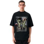 Mockup Tshirt Black Man Front Pink Floyd Momentary Lapse Of Wishes In A Division Mother Meddle F - OtherBrick