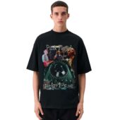 Mockup Tshirt Black Man Front Pulse Resurrection Concert David Gilmour Nick Mason Richard Wright Remastered F - OtherBrick