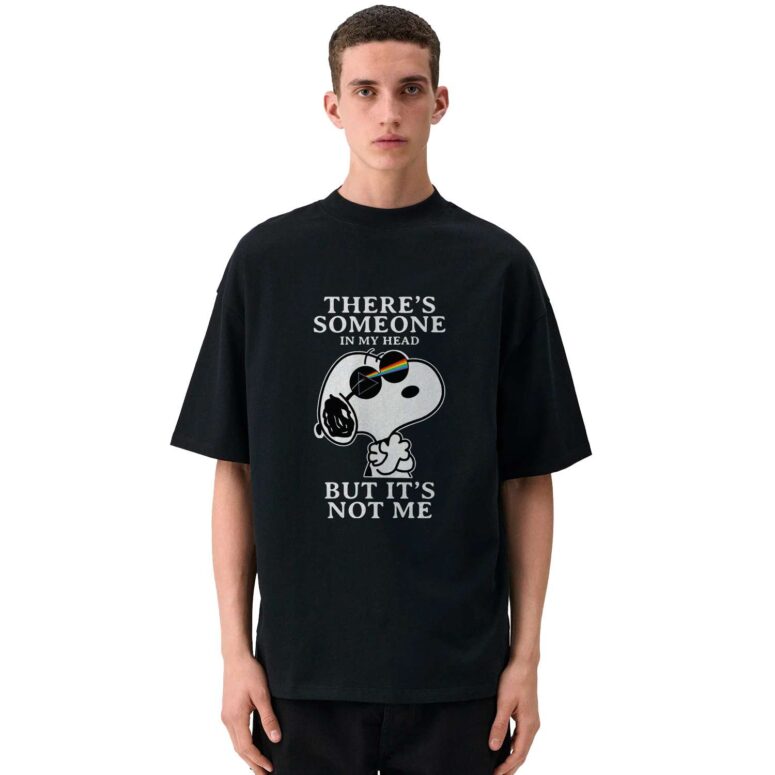Snoopy There's Someone In My Head But Its not me Pink Floyd Shirt Snoopy There's Someone In My Head But Its not me Pink Floyd Shirt