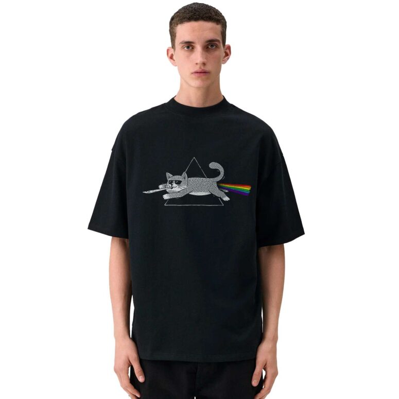 The Dark Side of Cats Pink Floyd Shirt The Dark Side of Cats Pink Floyd Shirt