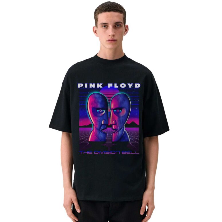 The Division Bell Vaporwave Pink Floyd Shirt